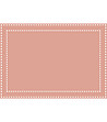 Постелка с принт Frame in pink 52х75 см-0 снимка