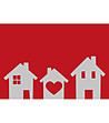 Постелка с принт Home is where the heart is 52х75 см-0 снимка