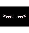 Постелка с принт Fancy lashes 52х75 см-0 снимка