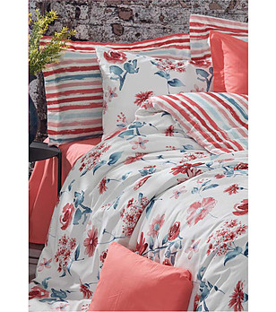 Единичен спален комплект ранфорс Тоскана снимка