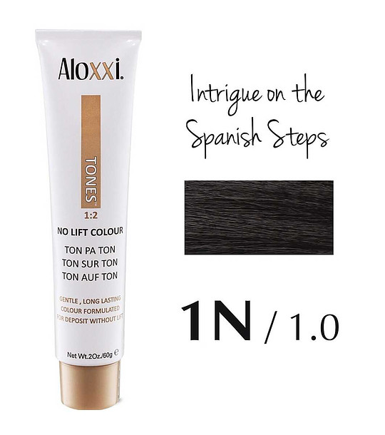 Безамонячна боя за коса Aloxxi Tones - 1N - Intrigue on the Spanish Steps 60 гр снимка