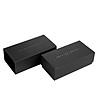 Сребрист unisex часовник с кафява кожена каишка Berin-4 снимка