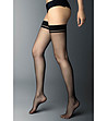 Черни дълги чорапи Rita 8 DEN-0 снимка