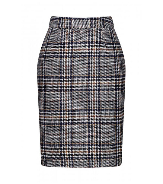 Карирана права пола снимка