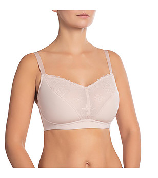 Сутиен в цвят пудра без банели Valens снимка