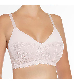 Сутиен без банели Valens в бежов нюанс снимка