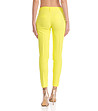 Жълт дамски панталон Kosara-1 снимка