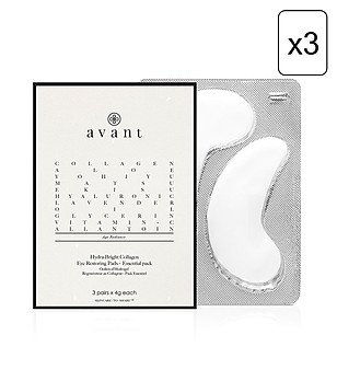 Комплект от 3 бр пластири за очи против тъмни кръгове и бръчки снимка