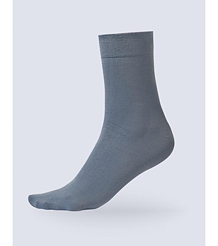 Unisex чорапи с бамбук в сиво снимка