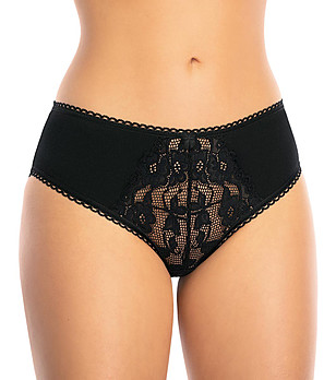 Черни памучни бикини Kamelia снимка