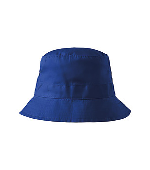 Кралскосиня unisex памучна шапка Tino снимка