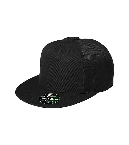 Unisex черна шапка с козирка Millo снимка
