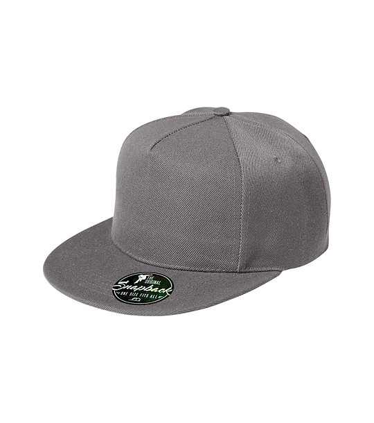 Unisex сива шапка с козирка Millo снимка