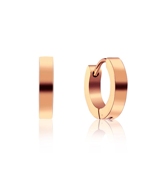 Дамски розовозлатисти обеци Margot снимка