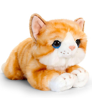 Плюшено коте Джинджър 32 см снимка