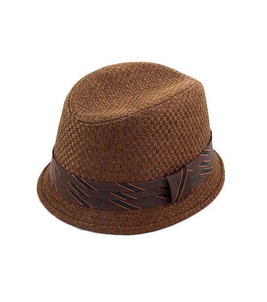 Unisex кафява шапка Bretta снимка