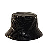 Unisex черна водоустойчива шапка-0 снимка