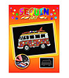 Направи си сам картина с пайети Camper van 31х37 см-1 снимка