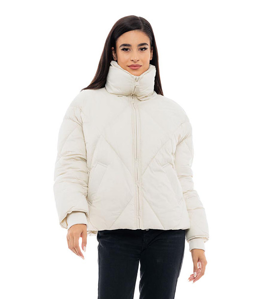 Дамско светлобежово яке Dione снимка