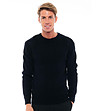 Черен мъжки пуловер Axel-0 снимка