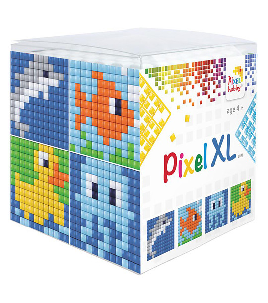 Креативен хоби комплект с пиксели Pixel XL Куб - Водни животни снимка