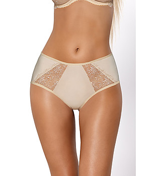 Бежови бикини с висока талия Jenny снимка