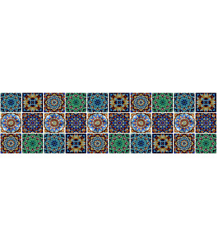 Многоцветна пътека 180х52 см снимка