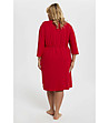 Червен дамски халат Song-1 снимка