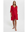 Червен дамски халат Song-2 снимка