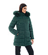 Тъмнозелено дамско яке парка Armina-2 снимка