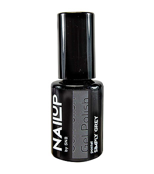 Гел лак NailUP - Просто сиво 6 мл NUC003 снимка