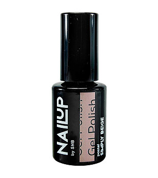Гел лак NailUP - Просто бежово 6 мл NUC801 снимка