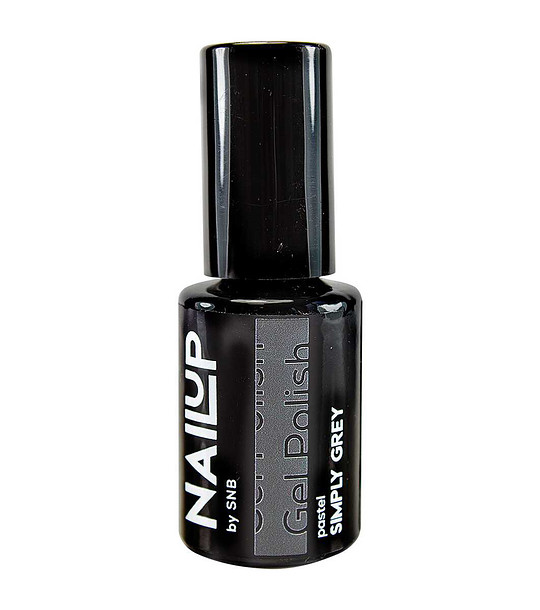Гел лак NailUP - Просто сиво 6 мл NUC003 снимка