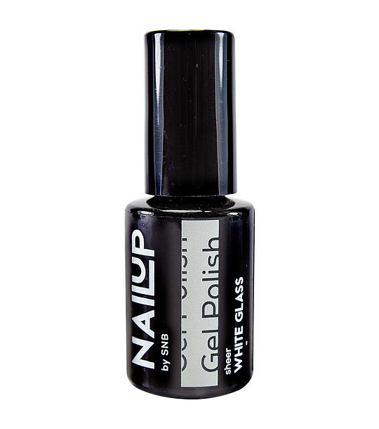 Гел лак NailUP - Бяло стъкло 6 мл NUC006 снимка