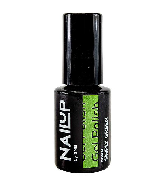 Гел лак NailUP - Просто зелено 6 мл NUC501 снимка