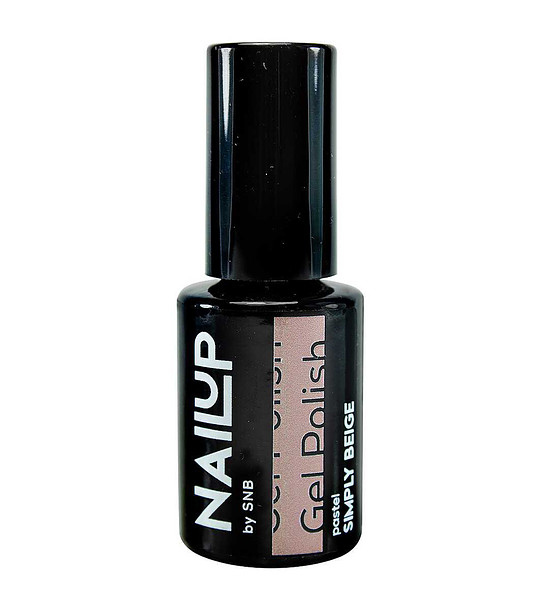 Гел лак NailUP - Просто бежово 6 мл NUC801 снимка