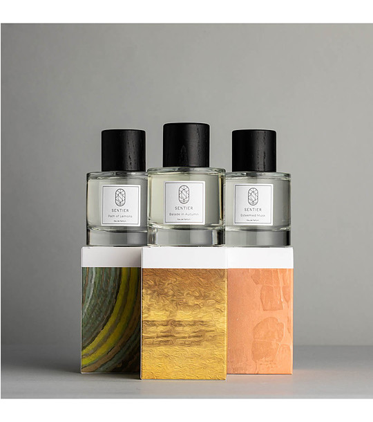Комплект от 3 парфюма Path of Lemons, Balade in Autumn и Esteemed Musk по 100 мл снимка