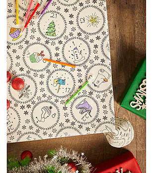 Детска покривка за оцветяване Calendar снимка
