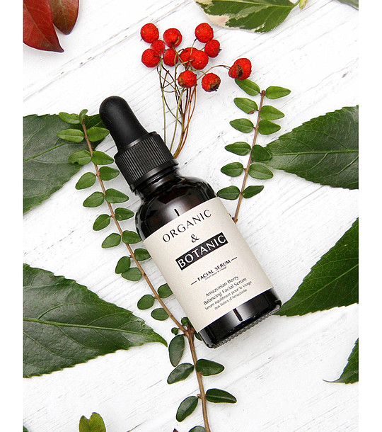 Балансиращ серум за лице с горски плодове 30 мл снимка