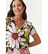 Дамска блуза с флорален принт Kalia-2 снимка