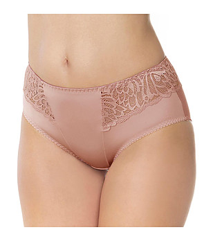 Бикини с висока талия в цвят пепел от роза Elizabeth снимка