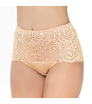 Бикини в цвят кайсия с висока талия Jasmine снимка