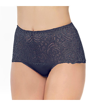 Тъмносини боксерки с висока талия Elizabeth снимка