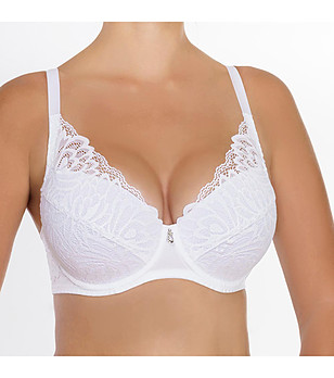 Сутиен с твърди чашки с дантела Elizabeth снимка