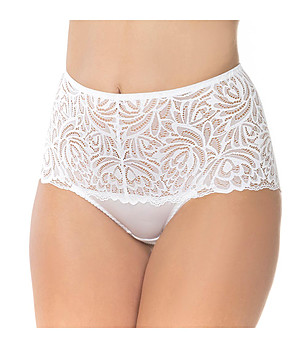 Бели бикини с висока талия Elizabeth снимка