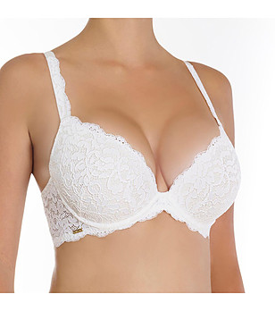 Сутиен с повдигащ ефект в цвят крем Ella снимка