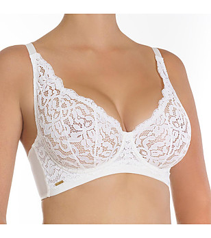 Сутиен с меки чашки в цвят крем Ella снимка