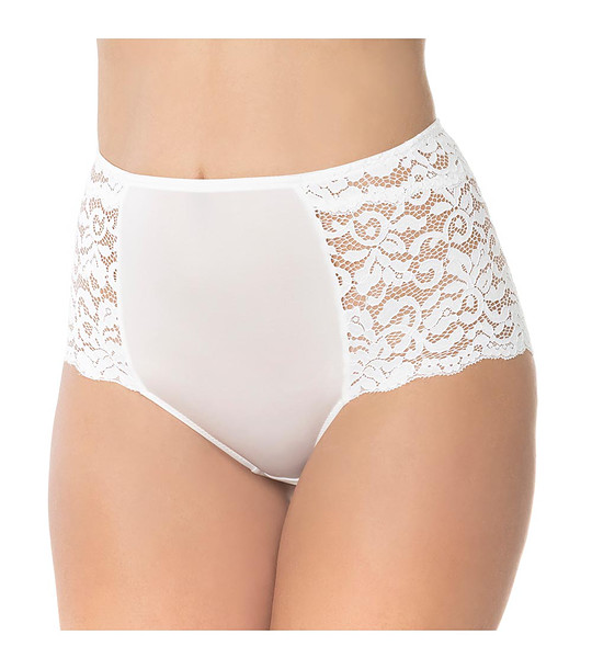 Бикини с висока талия в цвят крем Ella снимка