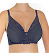 Тъмносин сутиен с лети чашки Elizabeth-0 снимка