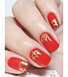 Стикери за нокти Gold Filigree-0 снимка